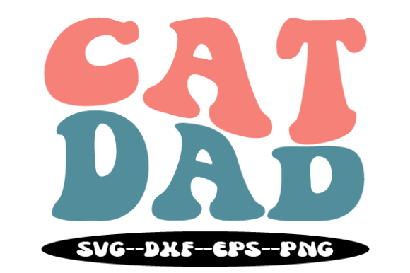 Cat Dad Retro Wavy SVG: A Designer’s Embroidery Review