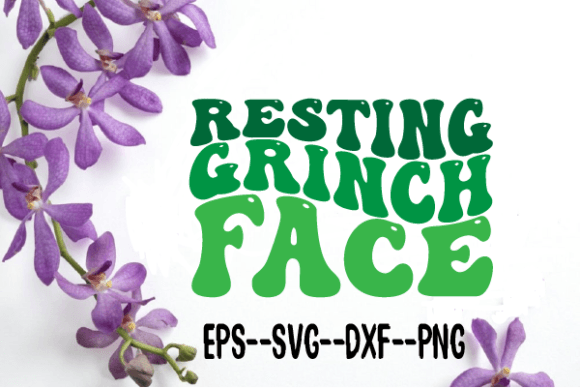 Resting Grinch Face Retro Wavy Svg: A Designer’s Review