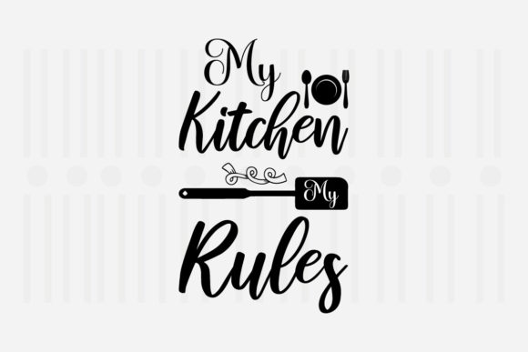 Review: My Kitchen My Rules Embroidery Design