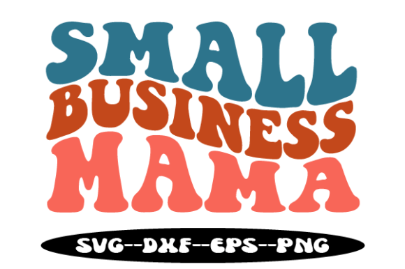 Review: SMALL BUSINESS MAMA Retro Wavy Svg for Embroidery