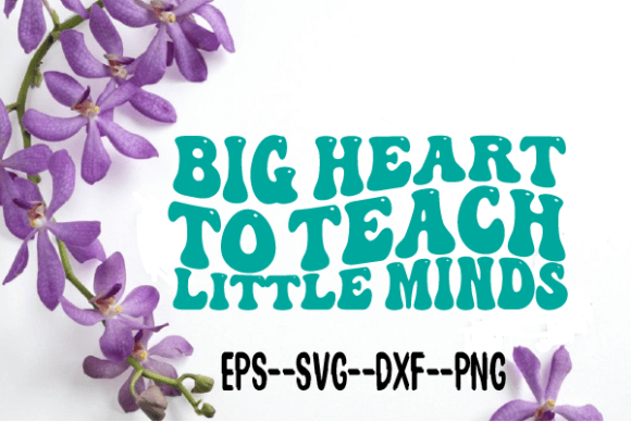 Reviewing Big Heart to Teach Little Minds Wavy Svg