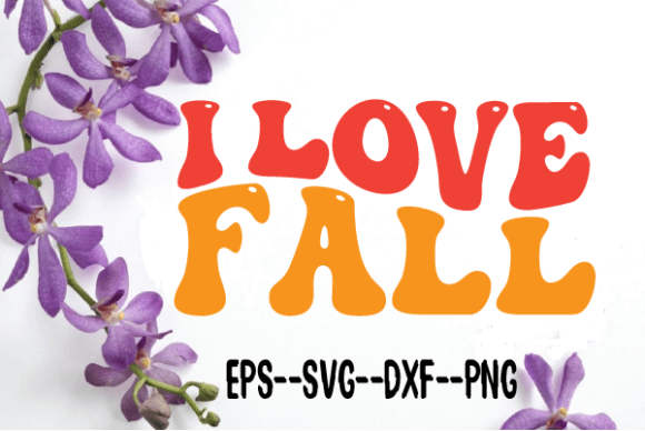Reviewing I Love Fall New Retro Wavy Svg for Embroidery