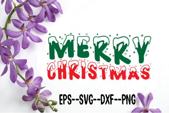 Reviewing MERRY CHRISTMAS Retro Wavy Svg for Embroidery