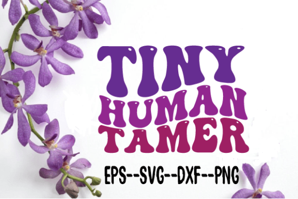 Tiny Human Tame New Wavy Retro SVG Review