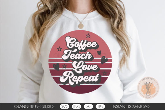 Valentine Coffee Teach Love Design Review